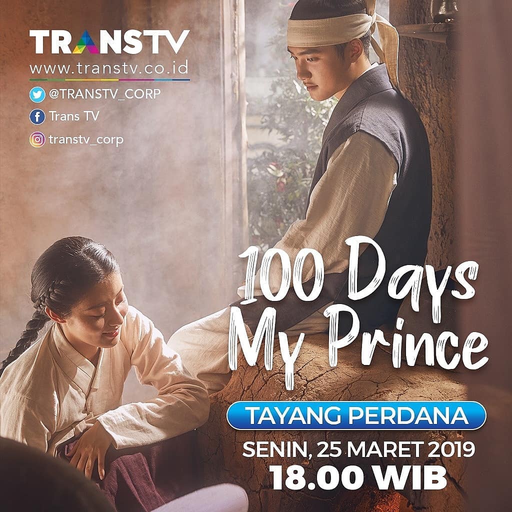 Sinopsis 100 Days My Prince Trans TV Episode 1 - 16 Terakhir Lengkap