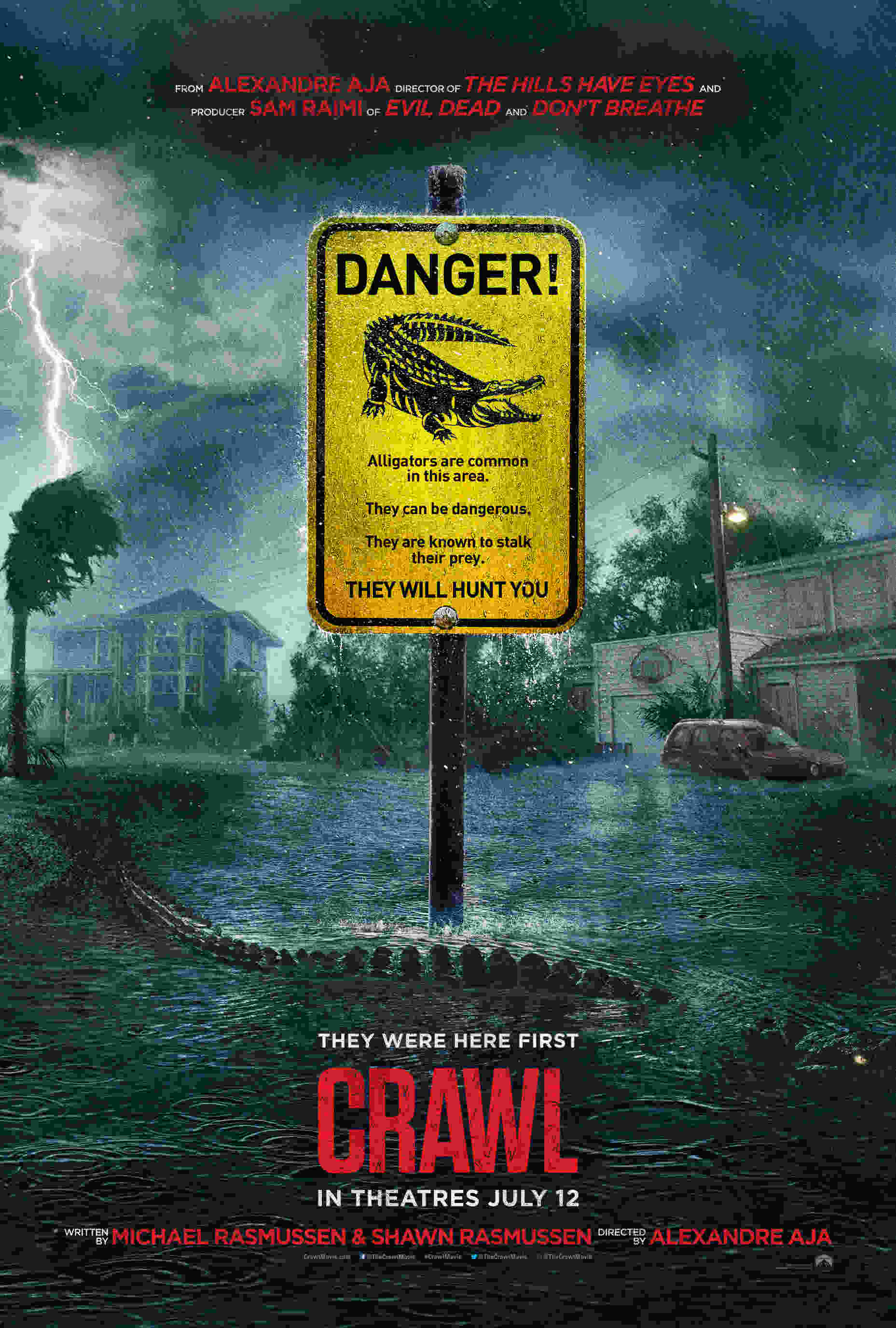 Sinopsis Crawl, Teror Aligator Ketika Badai Menerjang Amerika