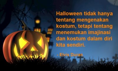 Halloween tidak hanya tentang mengenakan kostum, tetapi tentang menemukan imajinasi dan kostum dalam diri kita sendiri