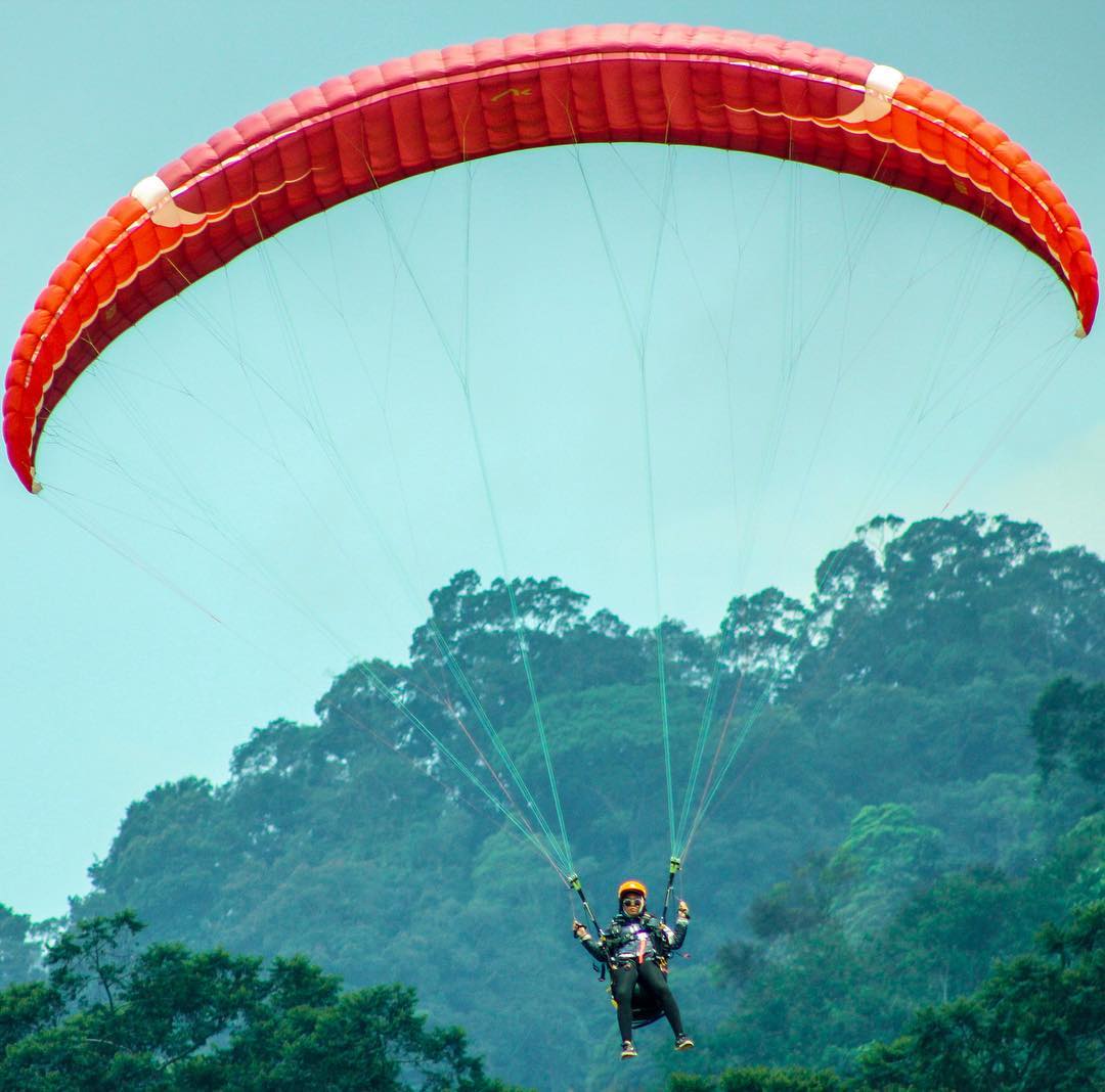 Paralayang Bukit Gantole Puncak