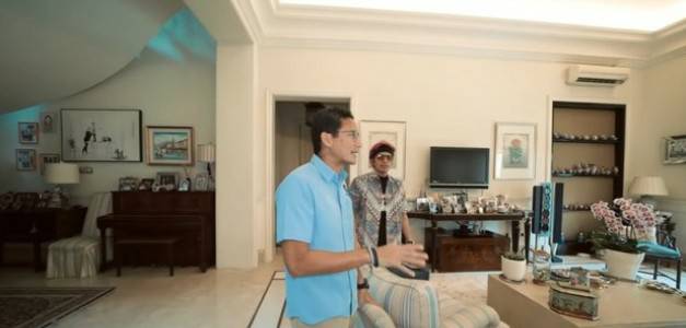 10 Potret Rumah Mewah Sandiaga Uno, Bak Istana dan Bikin Betah