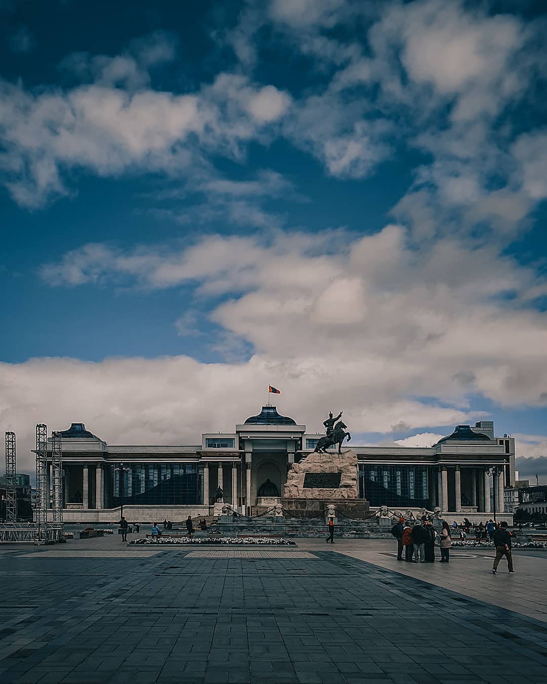 Sukhbaatar Square Mongolia