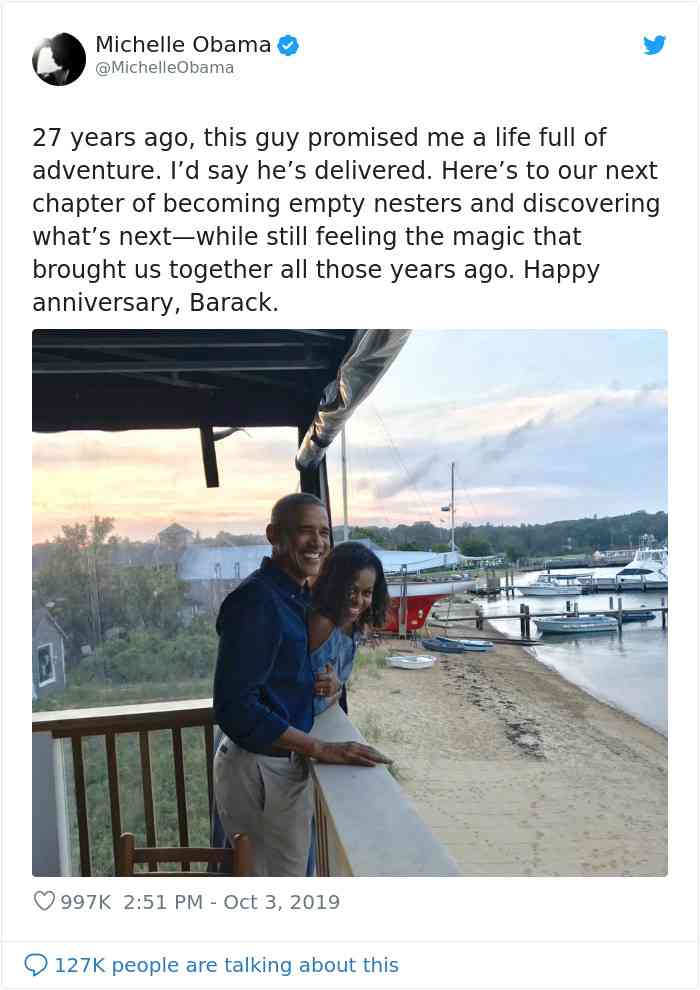 Barack Obama Unggah Foto Lucu Nan Romantis Untuk Rayakan Ulang Tahun Michelle Obama