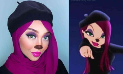Keren! Ini 10 Potret Cosplay Tokoh Kartun yang Dikreasikan dengan Hijab