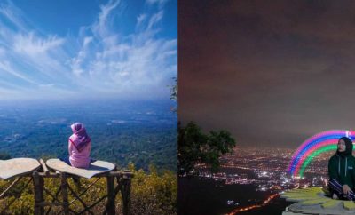 Puthuk Kembang, Hadirkan Pemandangan Ciamik Kota Mojokerto Saat Malam
