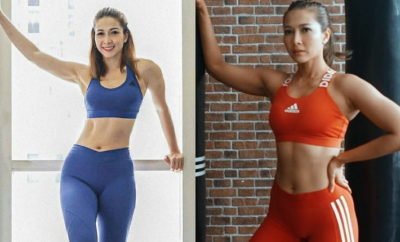 Sering Olahraga, 10 Pesona Memikat Andrea Dian Pamer Body Goals