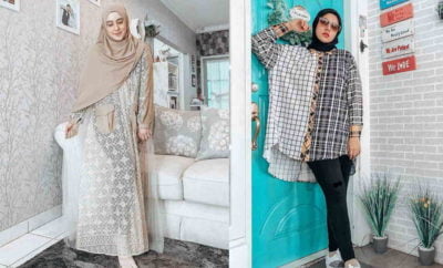 10 Style Hijab Fairuz A Rafiq, Simpel namun Elegan