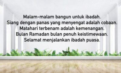 30 Kata Ucapan Selamat Puasa Ramadhan yang Puitis dan Menyejukkan