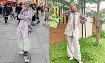 10 Inspirasi Outfit Kasual ala Poppy Bunga, Cocok untuk Hangout