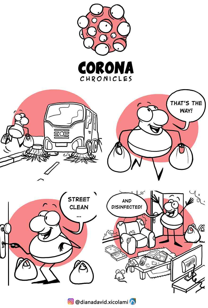 Relate Banget! 10 Komik Ini Gambarkan Kondisi Saat Ini AKibat Corona