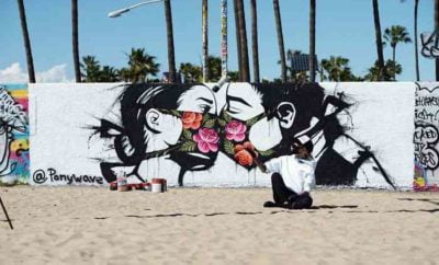 Menarik! Grafiti Virus Corona dari Berbagai Seniman Dunia