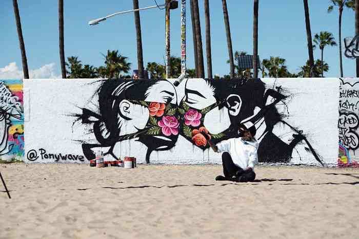Menarik! Grafiti Virus Corona dari Berbagai Seniman Dunia