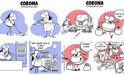Relate Banget! 10 Komik Ini Gambarkan Kondisi Saat Ini Akibat Corona