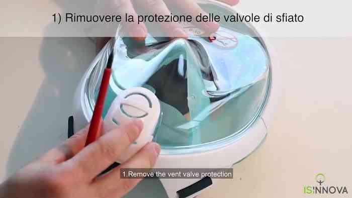 Inovatif!  Insinyur di Italia mengubah masker selam menjadi ventilator