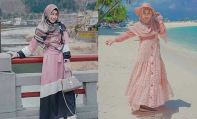 10 Gaya Busana Hijab Anisa Rahma Saat Traveling, Fashionable Tapi Gak Ribet