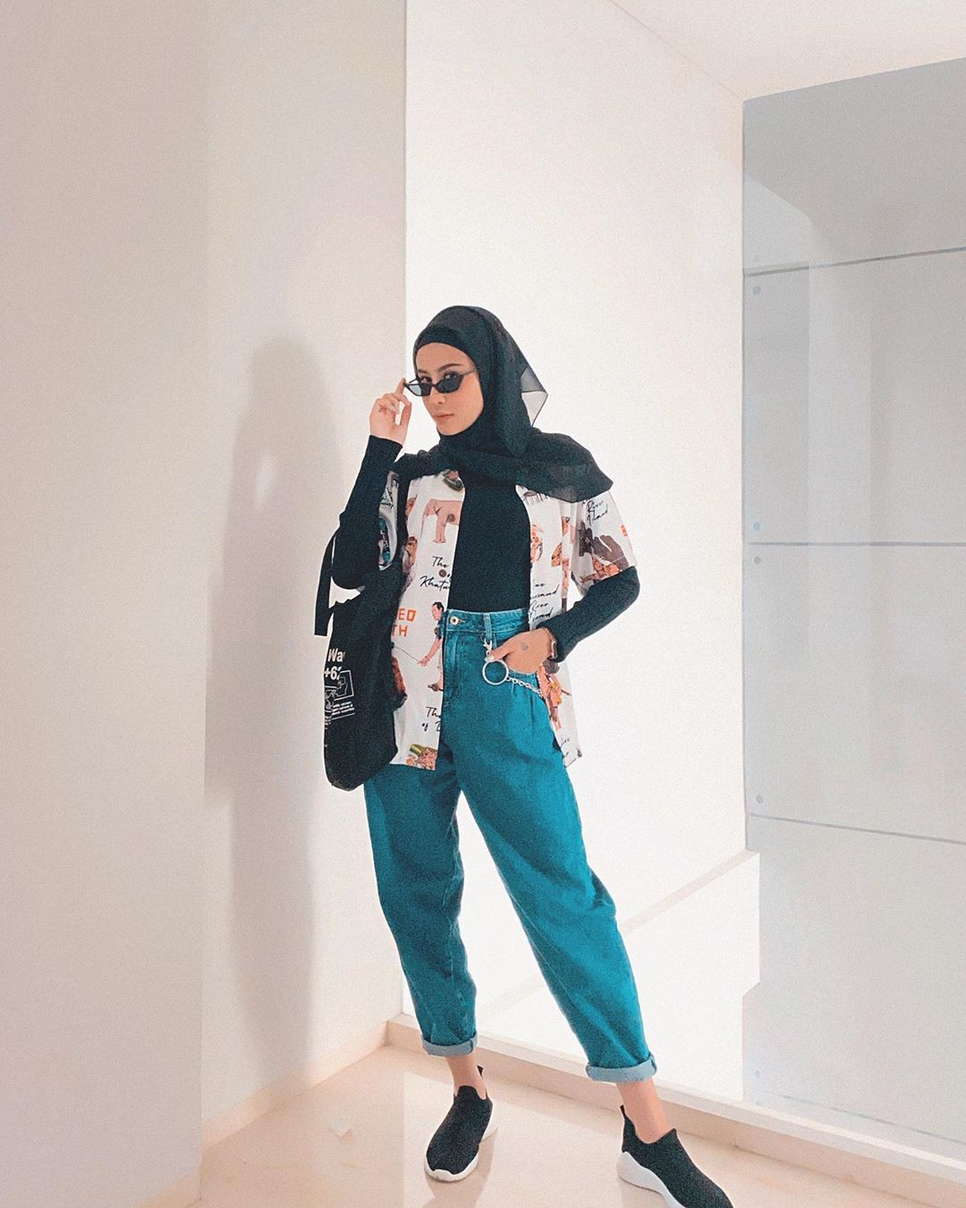 Sambut Ramadan, 10 Style Awakarin saat Kenakan Hijab ini Bikin Adem