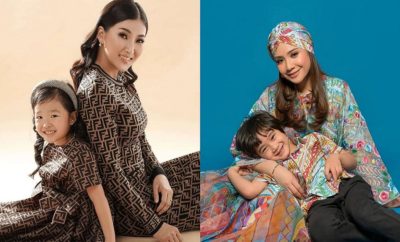 Deretan Artis yang Suka Tampil Kompak Memakai Baju Couple Bersama Anak