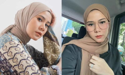 10 Potret Cantiknya Cynthia Ramlan yang Jago Kreasikan Jilbab Pashmina