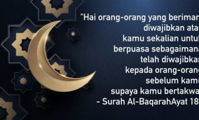 10 Ayat Al-Quran Seputar Puasa yang Bikin Bulan Ramadhan Lancar