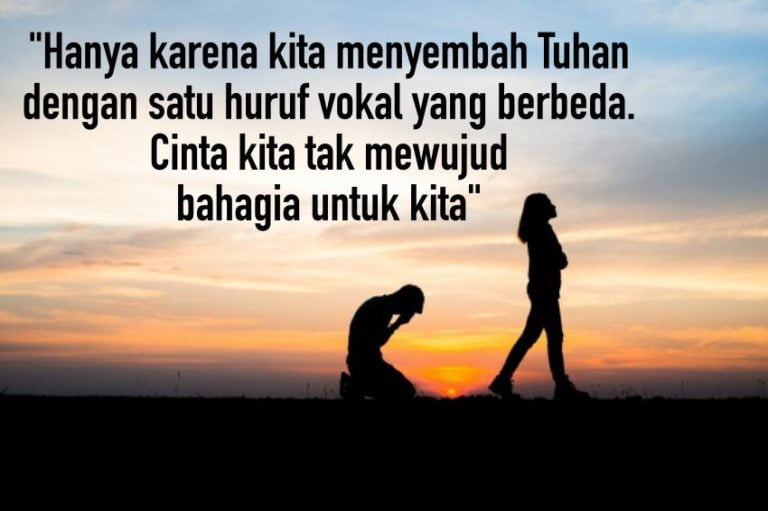 25 Quotes Cinta untuk Kamu yang Lagi Jalani Hubungan Beda Agama