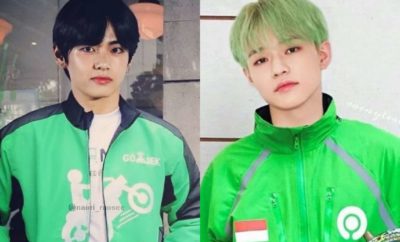 10 Foto Editan Idol Ganteng Jadi Driver Ojol, Bikin Cewek Mau Bonceng