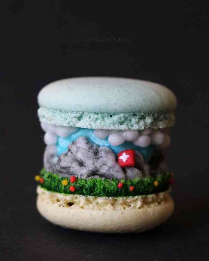 Detail Banget! Bentuk Macaron Ini Bikin Kamu Gak Tega Makannya!