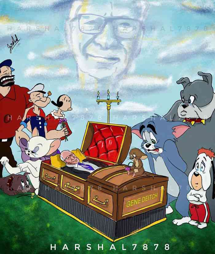 10 Karya Seniman Kenang Gene Deitch, Animator dari Tom and Jerry dan Popeye!