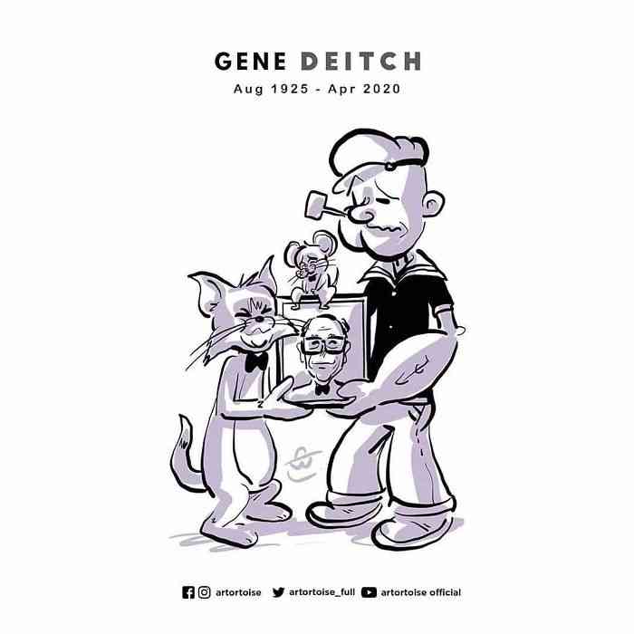 10 Artis Ingat Gene Deitch, Animator Tom and Jerry dan Popeye!