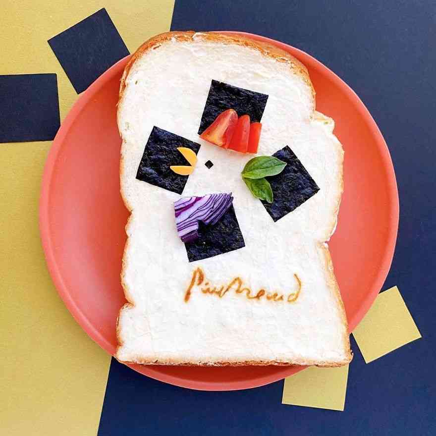 10 Desain Kreatif Roti Panggang Anti Mainstream