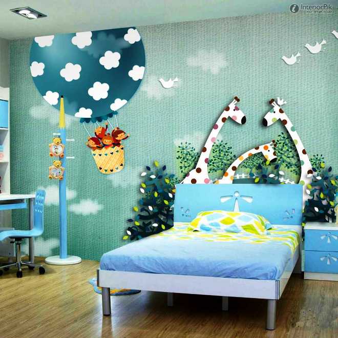 Rekomendasi Desain Wallpaper Untuk Kamar Anak, Membuat Kamar Lebih Berwarna