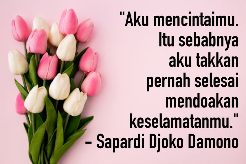 25 Quotes Romantis dari Sapardi Djoko Damono yang Bikin Meleleh