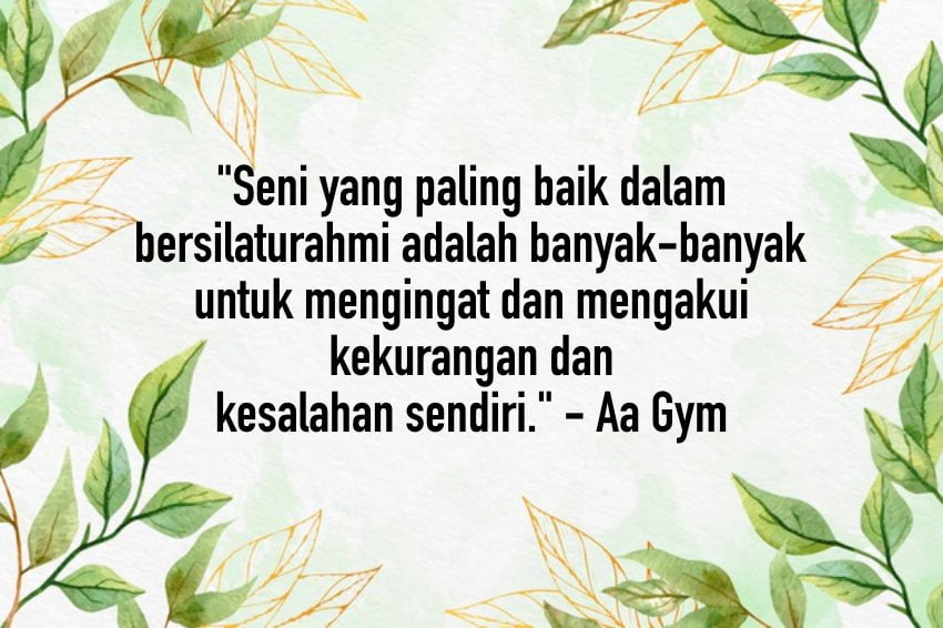 30 Kata Mutiara Bijak Aa Gym yang Bikin Semangat Hidup ...