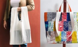 Kurangi Penggunaan Plastik, Ini Dia 10 Kreasi Tas Belanja Lipat Ramah Lingkungan