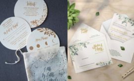 Tetap Keren Meski Low Budget, Ini Dia 10 Inspirasi Desain Undangan Minimalis