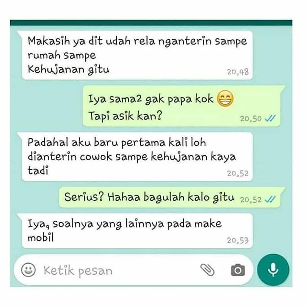 10 Chat Lucu Ini Buktikan Kalau Pdkt Sama Cewek Itu Nggak Gampang