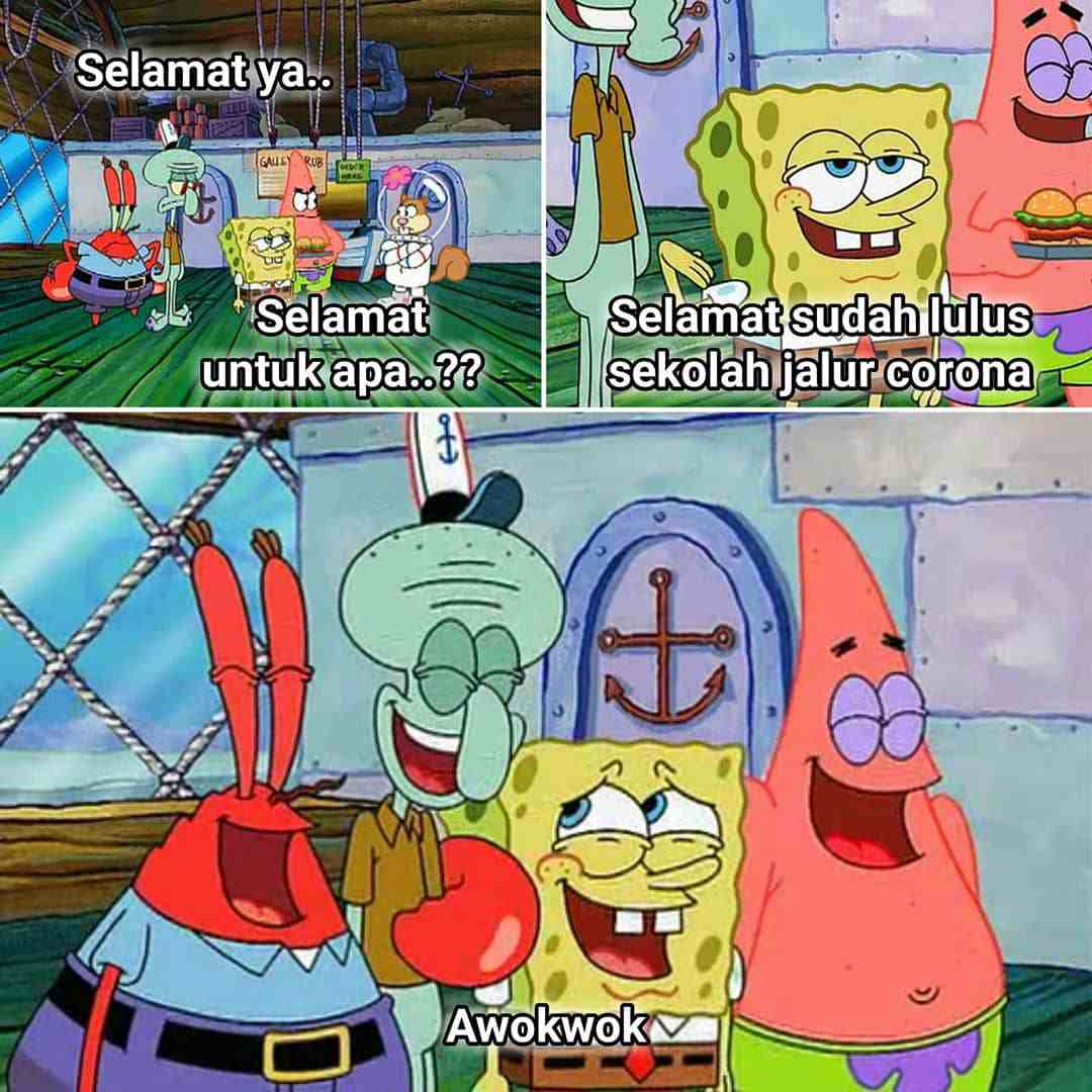 Konyol Abis 10 Meme Spongebob Lucu Ini Bisa Bikin Kamu Ketawa Geli