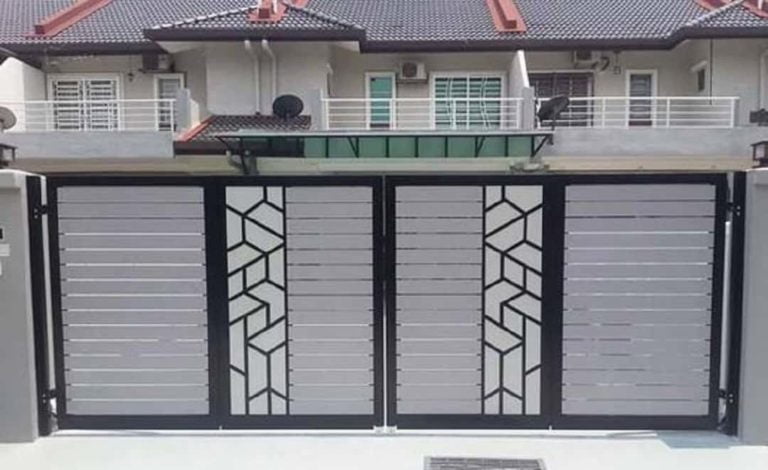 10 Inspirasi Desain Pagar Rumah Minimalis, Simpel Nan Elegan - Dailysia