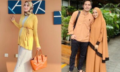 Sedang Hamil Besar, 10 Fashion Muslimah ala Chacha Takya Bisa Tetap Modis