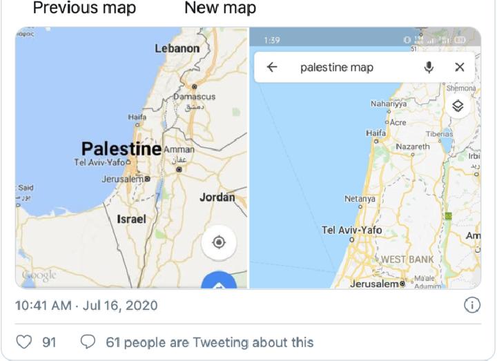 Heboh Palestina 'Dihapus' dari Peta Dunia oleh Google dan Apple, Berikut Sederet Fakta dan Sejarah Konflik Dua Negara