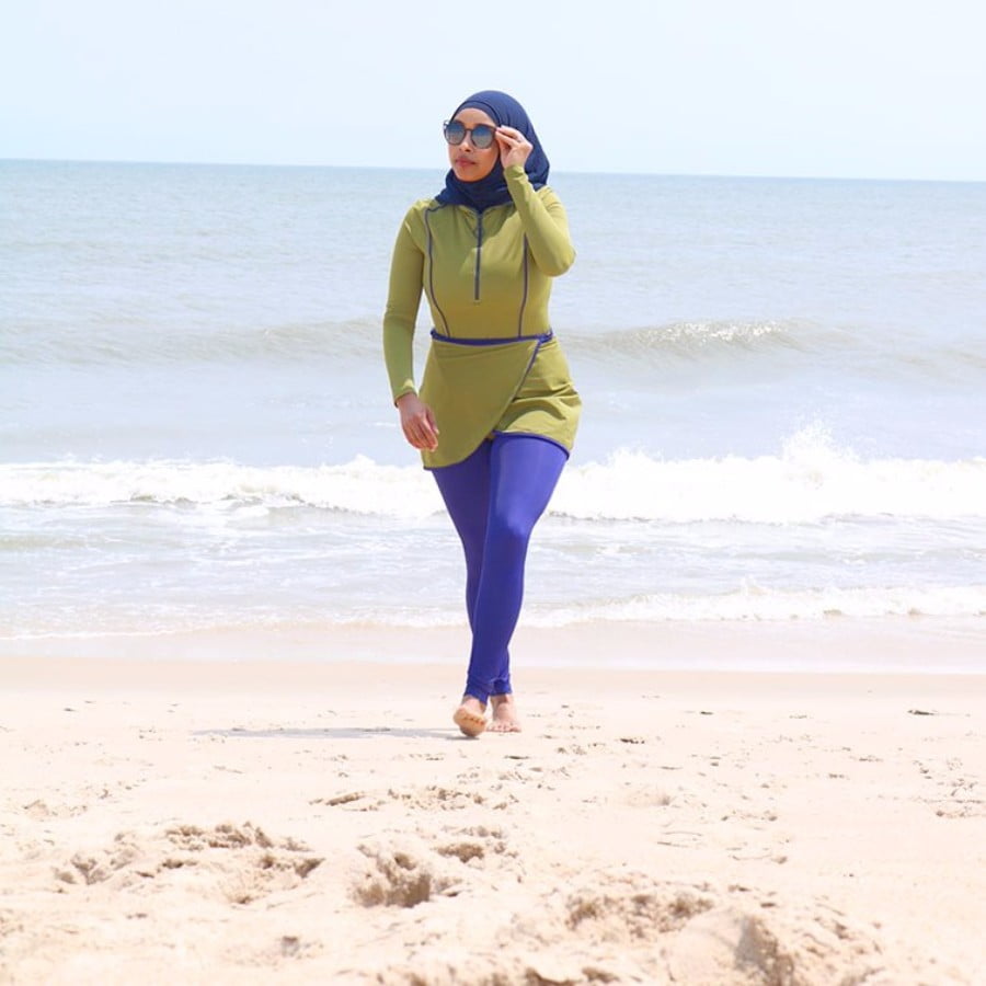 10 Inspirasi Baju Renang untuk Hijaber, Tetap Tertutup