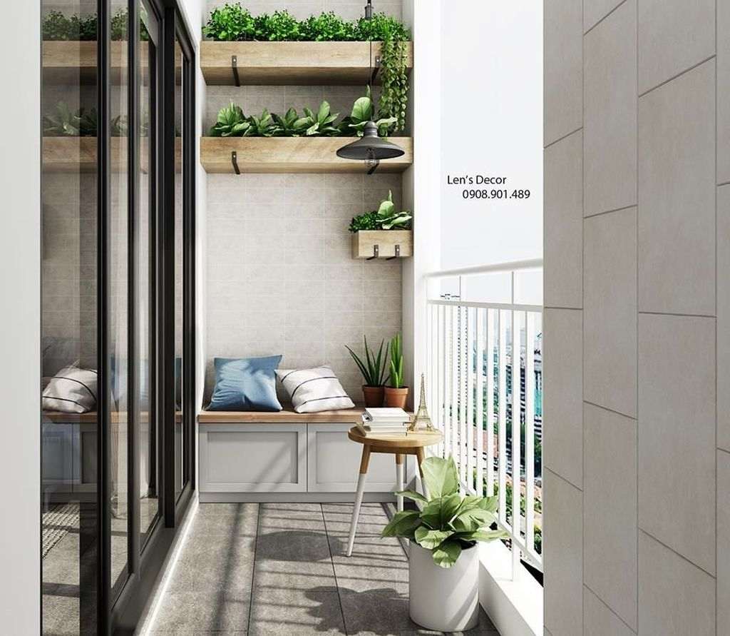 10 Desain Balkon Minimalis, Cocok untuk Pasutri Muda
