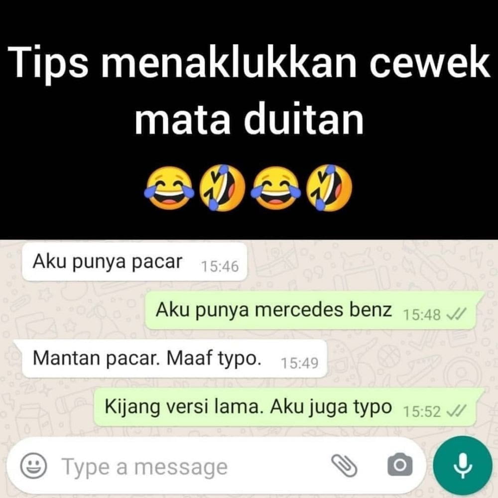 Sadis 7 Chat Cewek Matre Yang Buat Nyengir Sendiri Dailysia