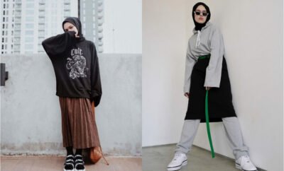 Outfit Hoodie untuk Hijaber, 10 Ide Padu Padan Ala Selebgram