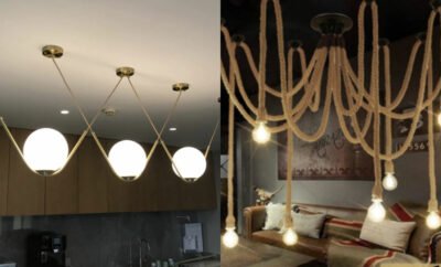 10 Dekorasi Lampu untuk Desain Kafe Baru, Kekinian Abis
