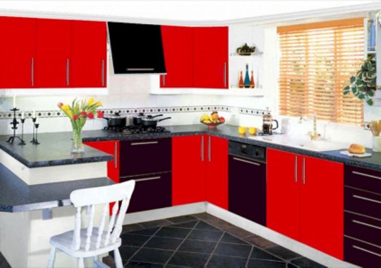 Elegan dengan Warna  Hitam  10 Inspirasi Dapur  Minimalis 