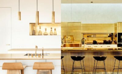 Tampil Elegan, 10 Desain Dapur Mewah dengan Aksen Serba Warna Emas