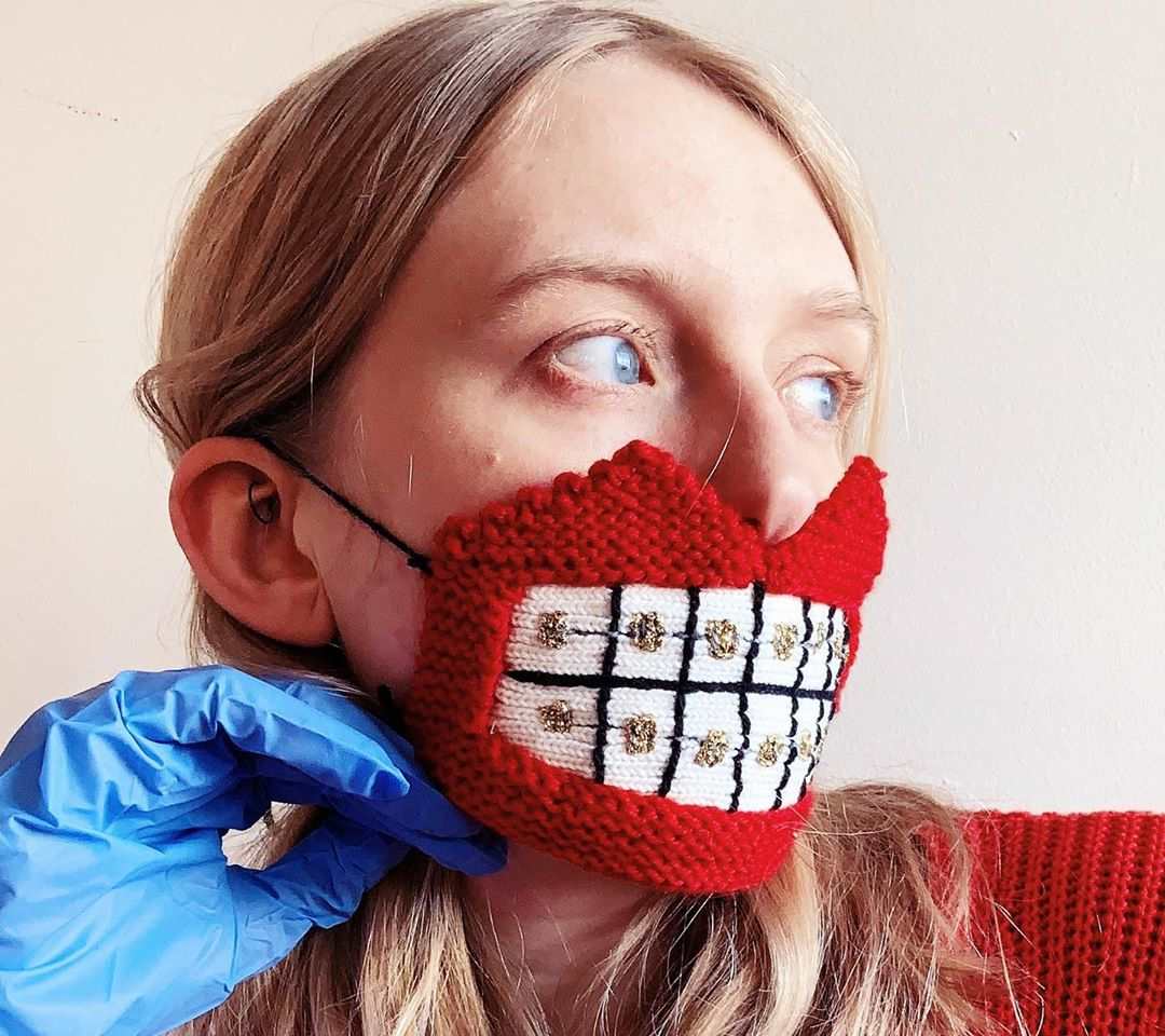 Ngeri, 10 Masker dari Bahan Rajut Ini Berbentuk Tak Biasa