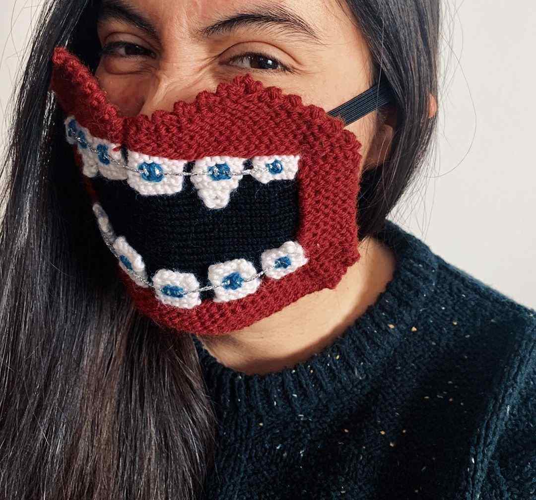 Ngeri, 10 Masker dari Bahan Rajut Ini Berbentuk Tak Biasa