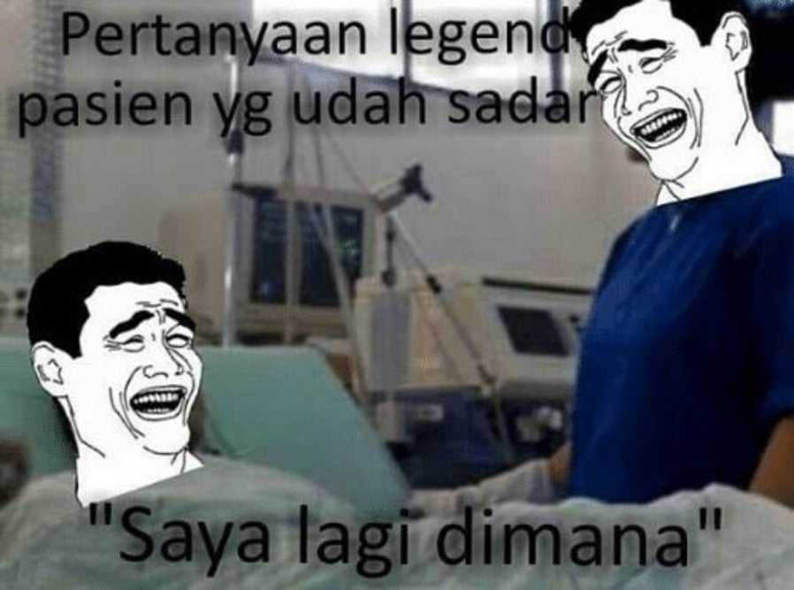 10 Meme Konyol  Adegan Dokter Pasien Hanya Ada di 