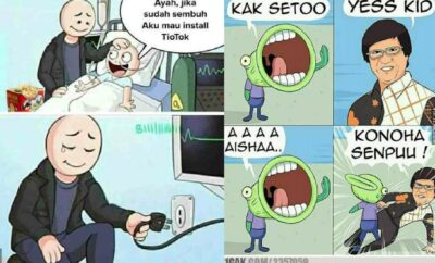 8 Meme Lucu Kecanduan Tiktok Bikin Kamu Auto Goyang